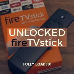 Amazon Fire TV Stick (UNLOCKED & LOADED)